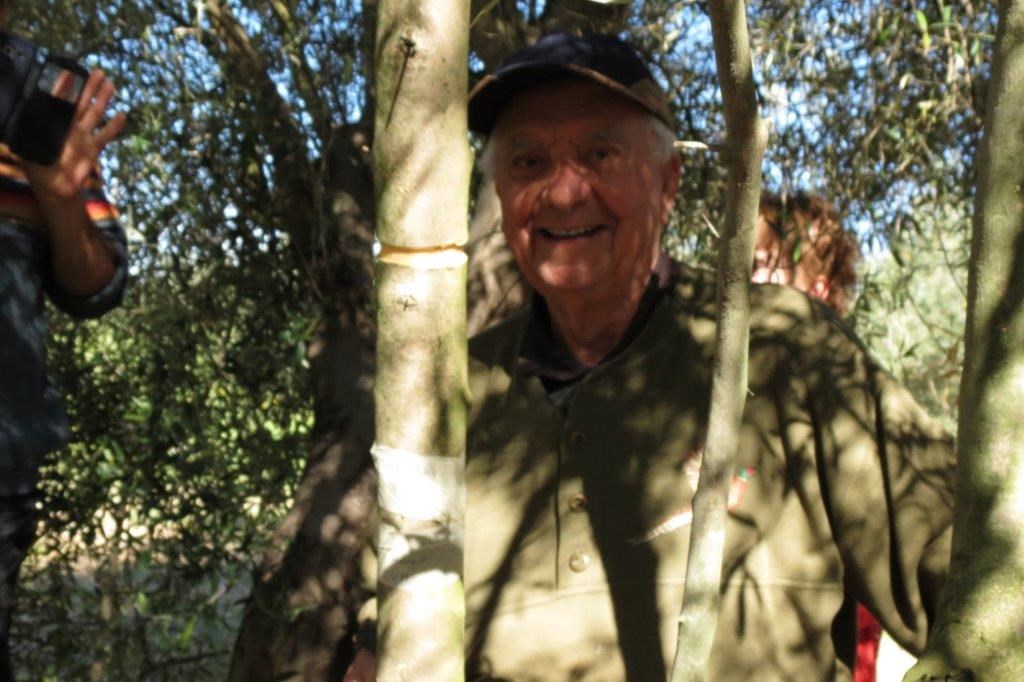 Démonstration de greffe d'Olivier au domaine de Mme Pascal à Coudoux