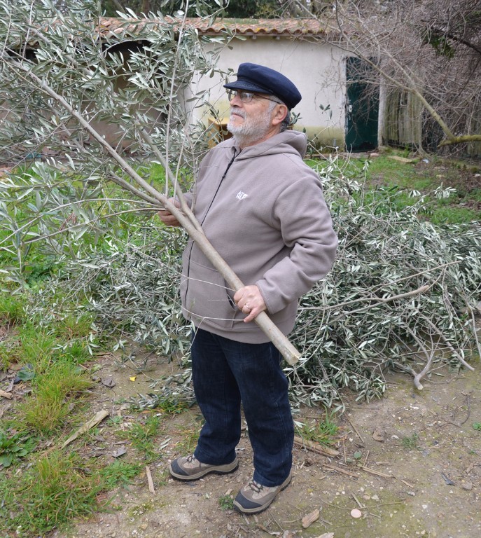 démonstration de taille à la Sté d'horticulture de Marseille