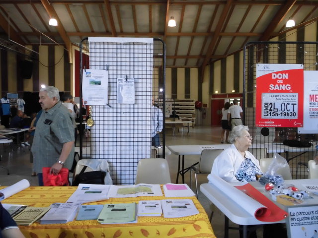 L'ACOPA au forum des associations 2015 de la Fare