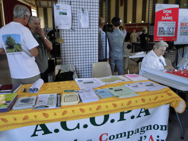 L'ACOPA au forum des associations 2015 de la Fare