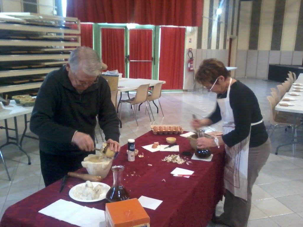 Participation de l'Acopa au Téléthon  2015 à la Fare Les Oliviers
