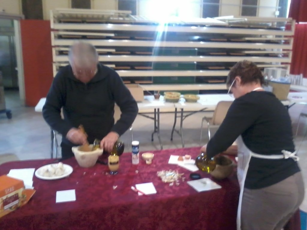 Participation de l'Acopa au Téléthon  2015 à la Fare Les Oliviers