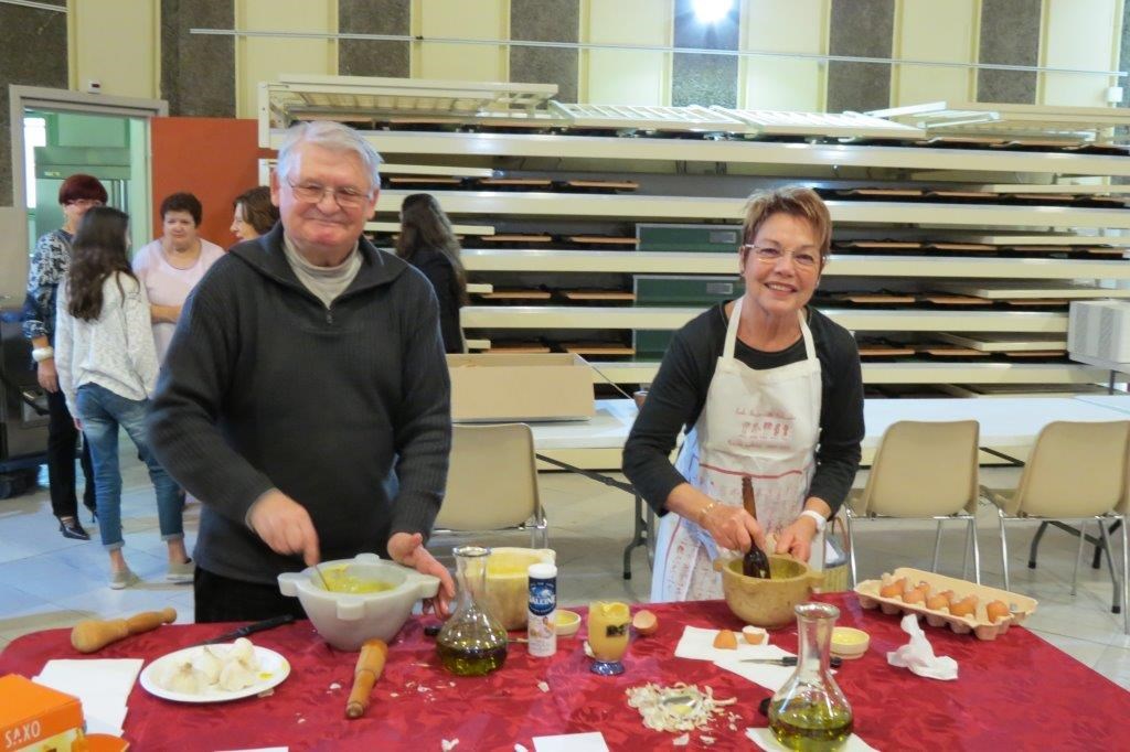 Participation de l'Acopa au Téléthon  2015 à la Fare Les Oliviers