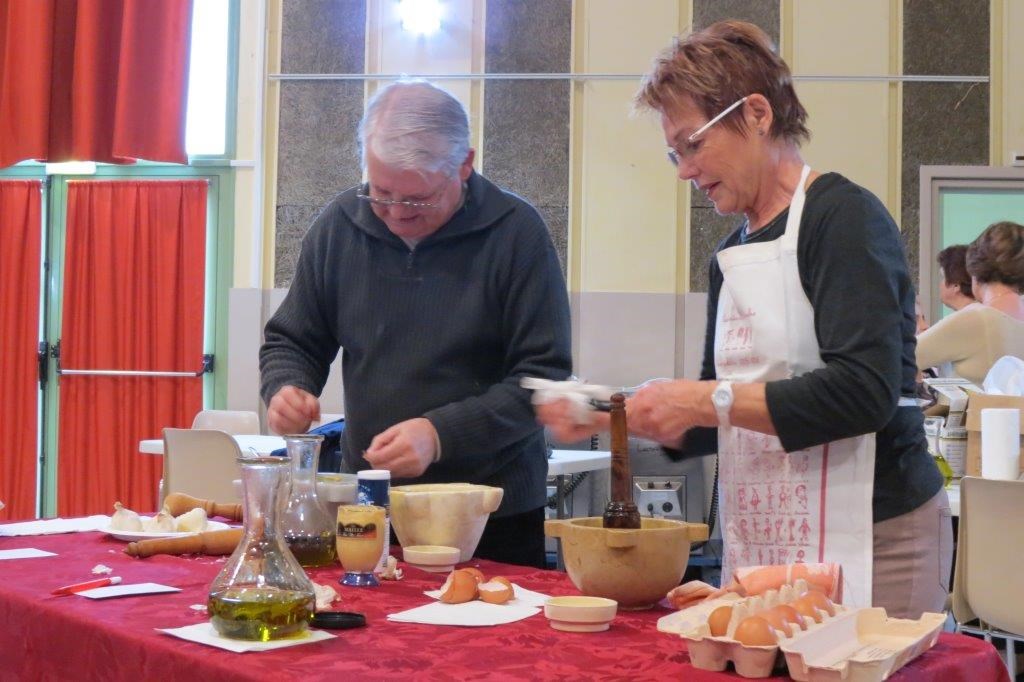 Participation de l'Acopa au Téléthon  2015 à la Fare Les Oliviers